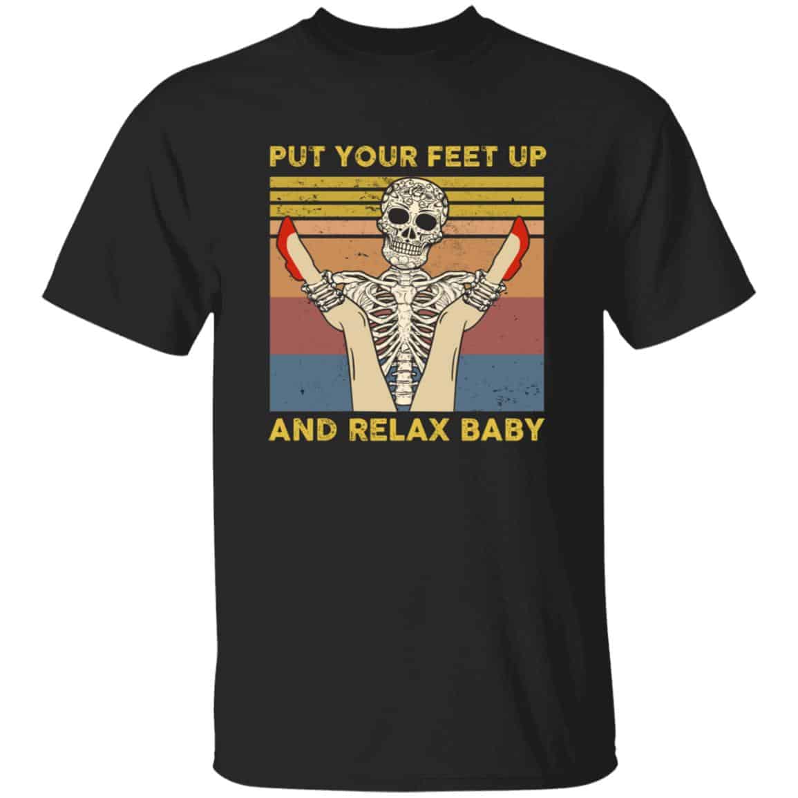 feet, Black, Unisex T-Shirt