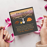To My Smoking Hot Camping Partner Alluring Beauty Pendant Necklace - Funny Camping Partner Gift