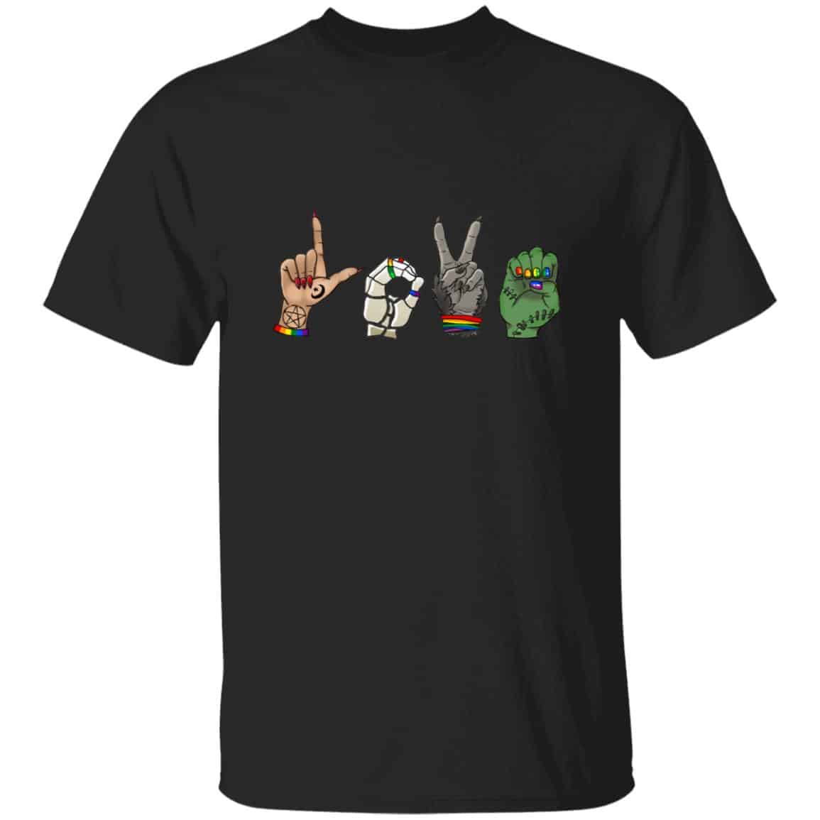 Halo Tee, Black, Unisex T-Shirt