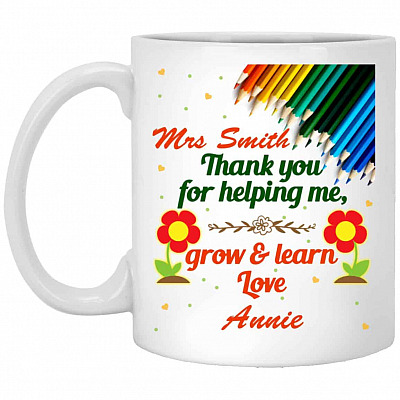 11 oz. White Mug