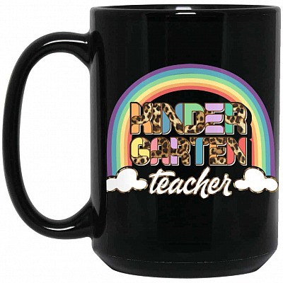 15 oz. Black Mug