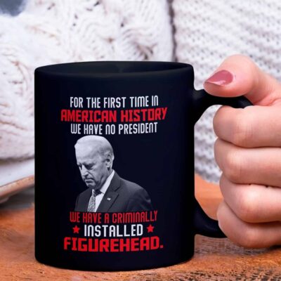 Alternative view of For the First Time in America History We Have No President Coffee Mug - Beer Stein - Water Bottle - Color Changing Mug