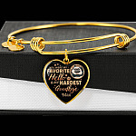 Personalized Photo You Were My Favorite Hello and My Hardest Goodbye Pet Memorial Heart Pendant Necklace