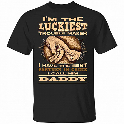 daddy shirt, Black, Youth T-Shirt