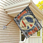 10HV. Peace Flag_1 30x40 House Flag Mockup 2