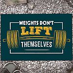 11HV. Gym doormat Doormat mockup 13