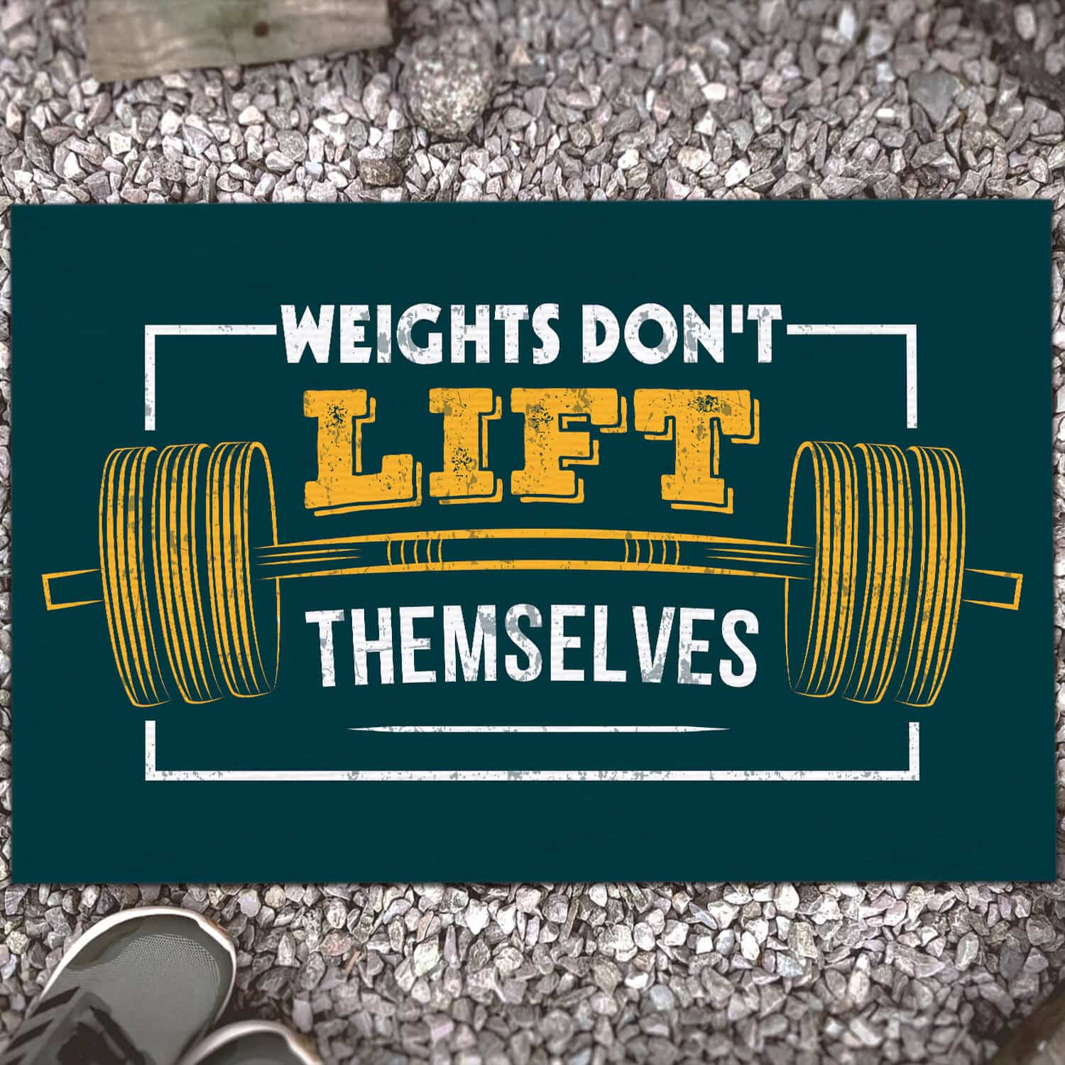 11HV. Gym doormat Doormat mockup 13