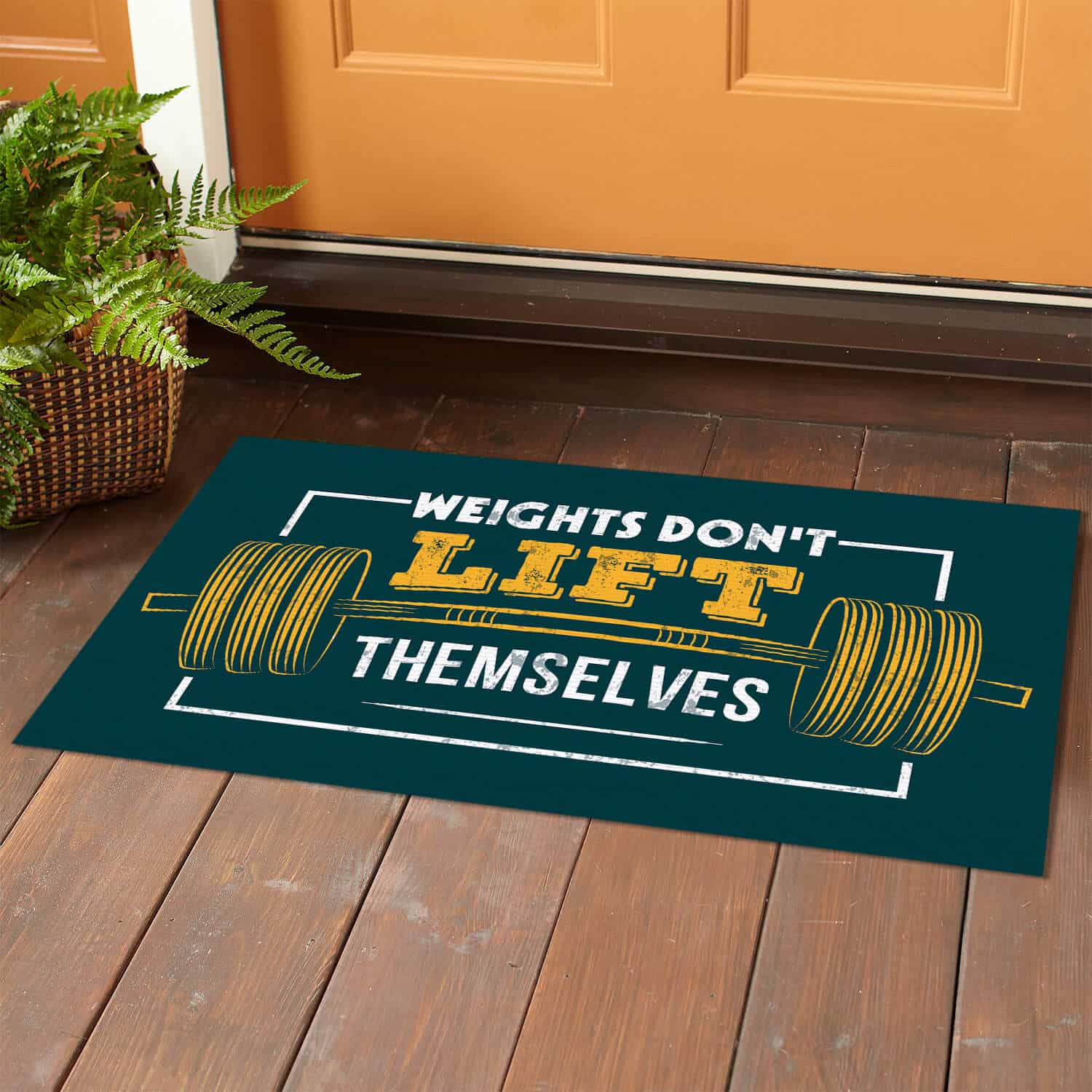 11HV. Gym doormat Doormat mockup 1