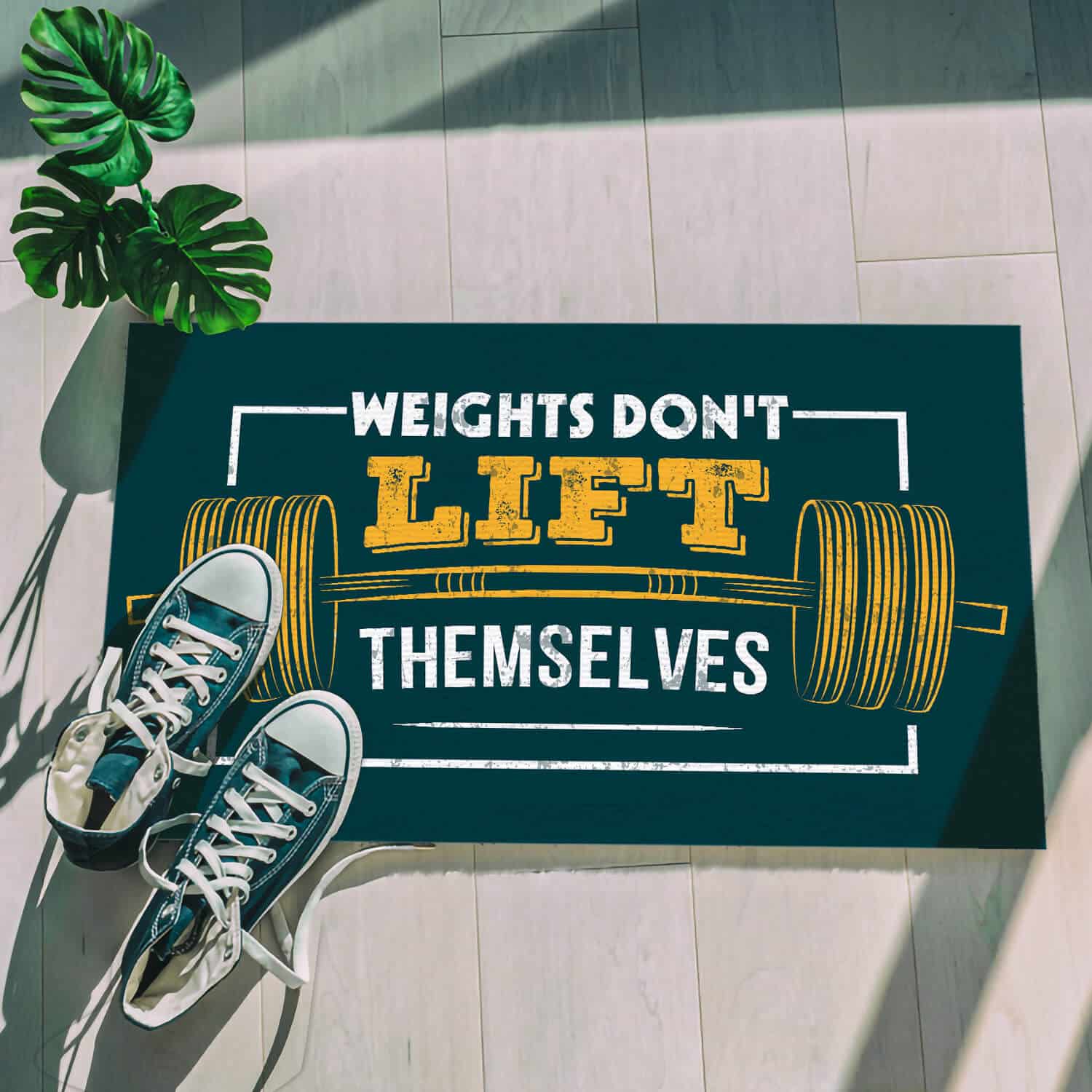 11HV. Gym doormat Doormat mockup 5
