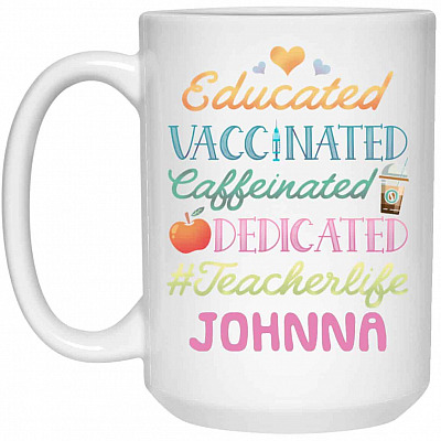 15 oz. White Mug
