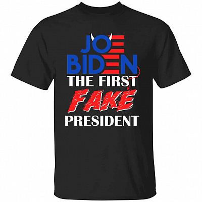 joe biden shirt, Black, Unisex T-Shirt