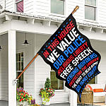 30x40 House Flag Mockup 7