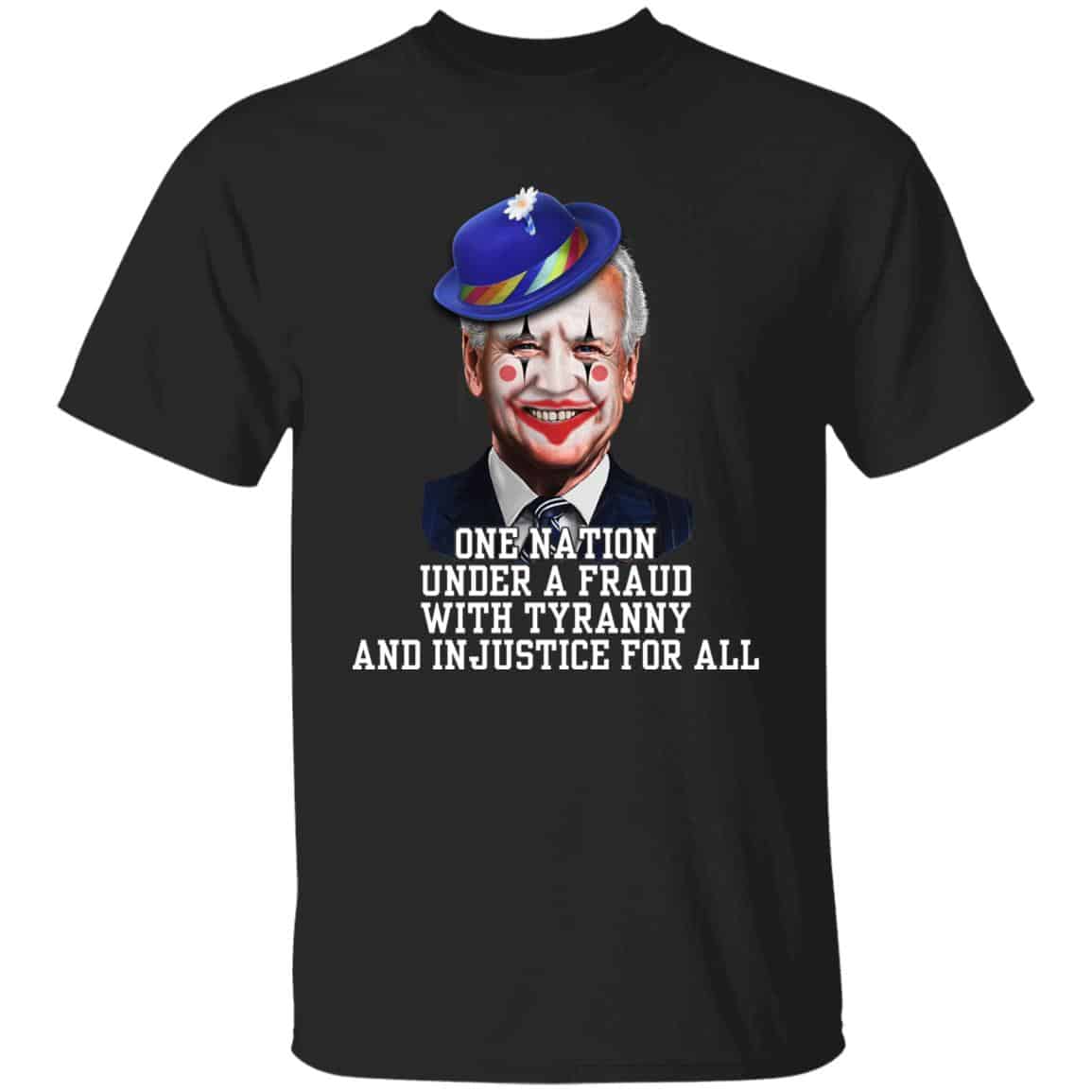 One Nation Under Tshirt, Black, Unisex T-Shirt