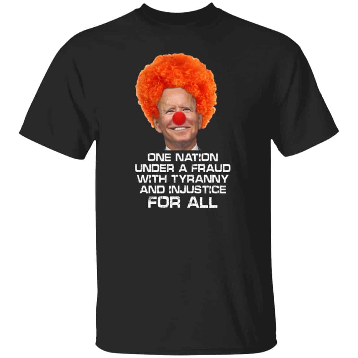 Nation Fraud tee, Black, Unisex T-Shirt