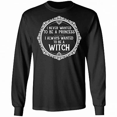 be a witch hoodie, Black, Long Sleeve