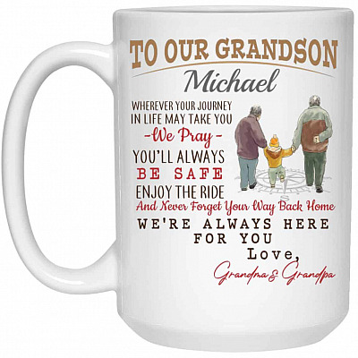 15 oz. White Mug