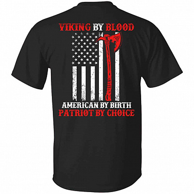 Viking By Blood Tshirt, Black, Unisex T-Shirt