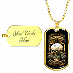 Trucker In Order To Insult Me I Must First Value You Opinion Nice Try Though Funny Trucker Dog Tag Pendant Necklace