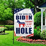 3KT. If You Voted For Biden 30x40 Garden Flag Mockup 2