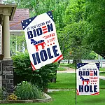 3KT. If You Voted For Biden 30x40 Garden & House Mockup 1