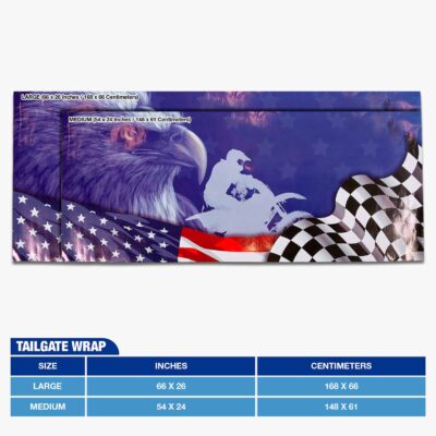Alternative view of Officer Please I Had No Idea The Tea Was Twisted Trump 2024 Truck Tailgate Decal Sticker Wrap