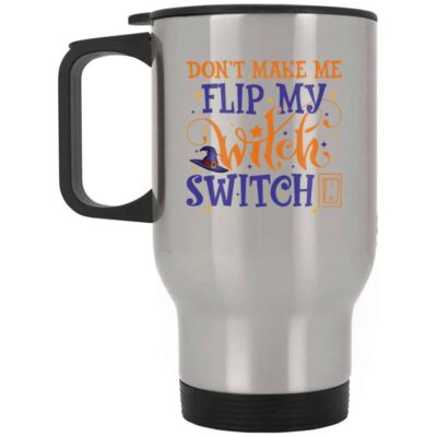 14 oz. Silver Travel Mug