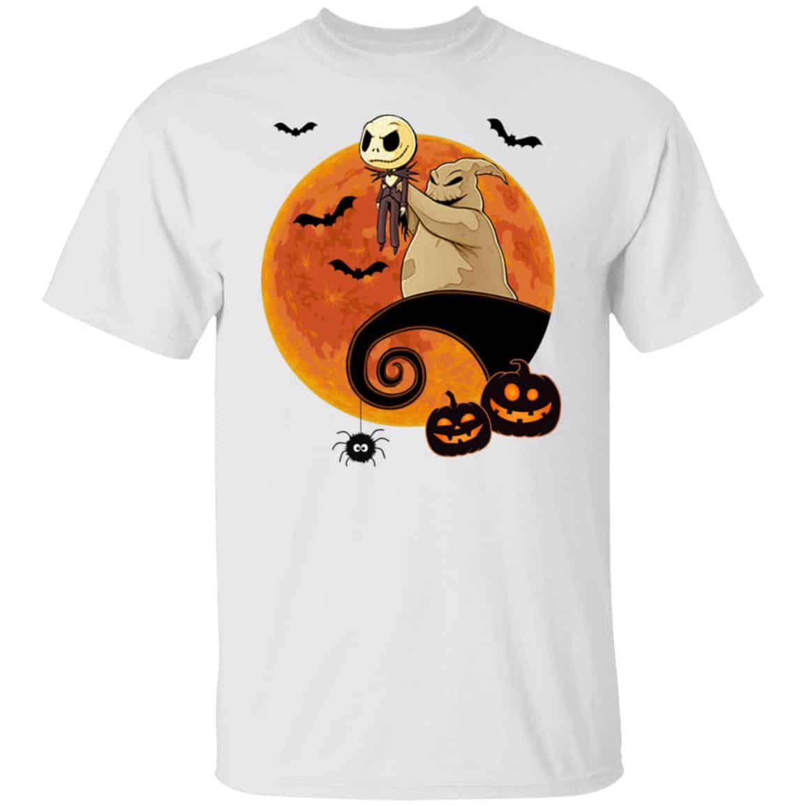 Nightmare Before Christmas, White, Unisex T-Shirt