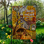 2MH. Thanks Lord 30x40 Garden Flag Mockup 5