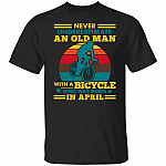 April Tee, Black, Unisex T-Shirt