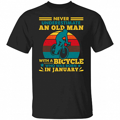 January Tee, Black, Unisex T-Shirt