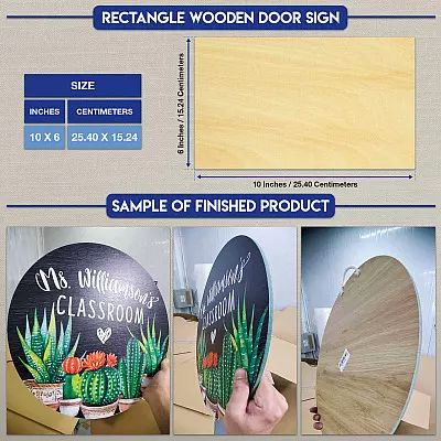 Alternative view of Welcome FuntCuck Funny Door Sign - Funny Fuck Cunt Wooden Door Hangers