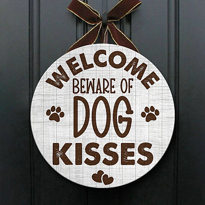 Wooden Door Sign