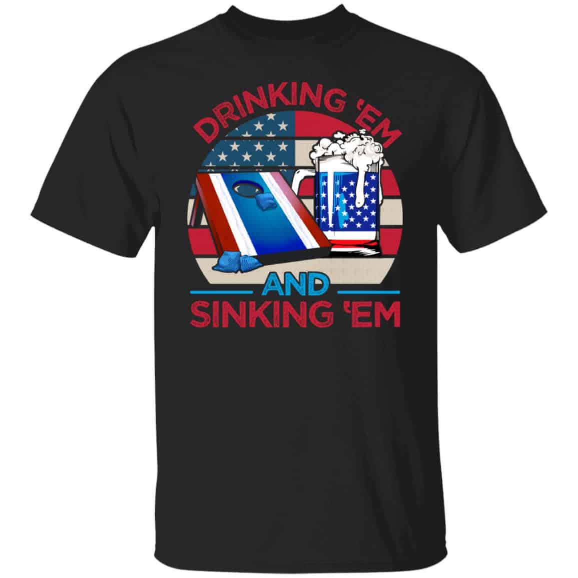 hitting em tee, Black, Unisex T-Shirt
