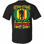 hood, Black, Unisex T-Shirt