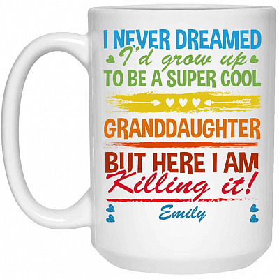 15 oz. White Mug