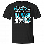 mask t, Black, Unisex T-Shirt mask t, Black, Unisex T-Shirt