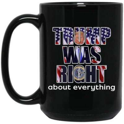 15 oz. Black Mug