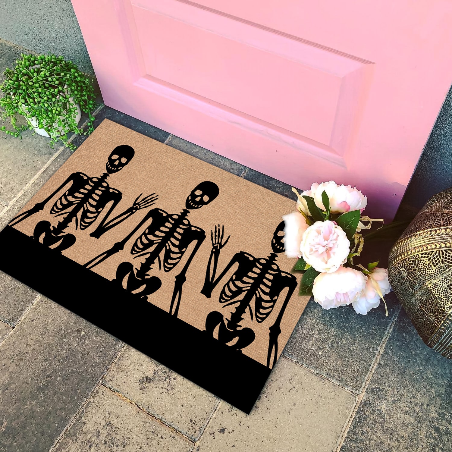1. Skeleton(4) Doormat mockup 4
