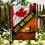 7LV. Lest We Forget Garden Flag Mockup 6