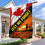 7LV. Lest We Forget House Flag Mockup 3