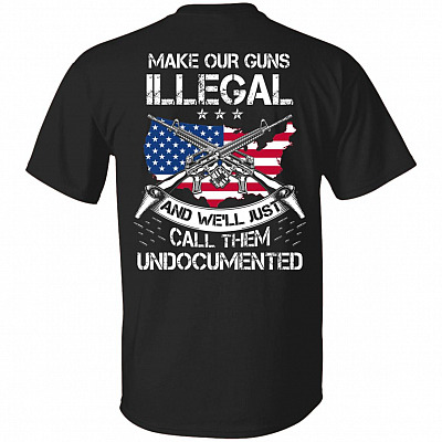 make our guns shirt, Black, Unisex T-Shirt