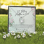To My Best Future Mother In Law Thank You For Sharing Your Son With Me Forever Love Necklace