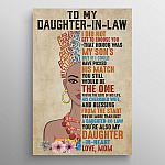 2UT. Afro Daughter In Law Canvas Portrait 1