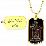 All Gave Some Some Gave All Honor Veterans Dog Tag Pendant Necklace All Gave Some Some Gave All Honor Veterans Dog Tag Pendant Necklace