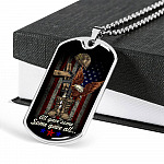 All Gave Some Some Gave All Honor Veterans Dog Tag Pendant Necklace All Gave Some Some Gave All Honor Veterans Dog Tag Pendant Necklace