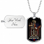 All Gave Some Some Gave All Honor Veterans Dog Tag Pendant Necklace All Gave Some Some Gave All Honor Veterans Dog Tag Pendant Necklace