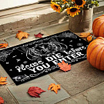 2HV. Die Before You Enter (6) Doormat mockup 9