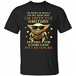 baby yoda shirt, Black, Unisex T-Shirt