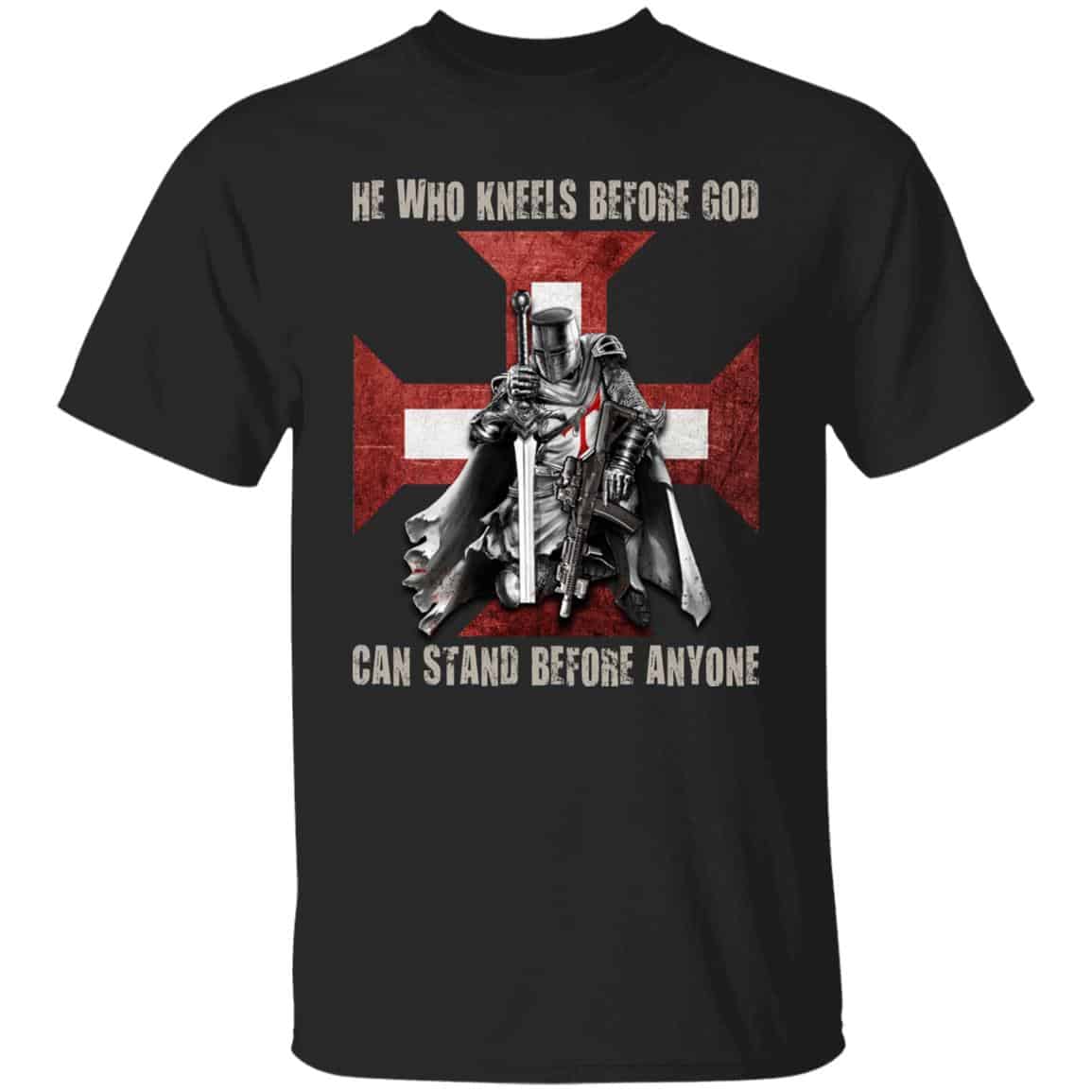 He Who Kneels Tshirt, Black, Unisex T-Shirt