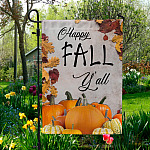 1MH. Happy Fall 30x40 Garden Flag Mockup 5
